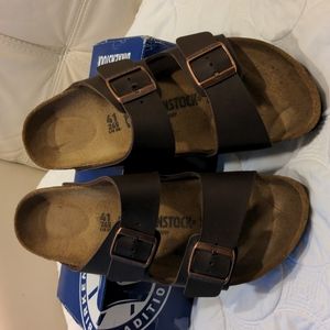 Birkenstock Arizona Size 41 Dark Brown